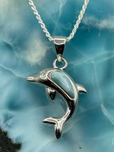 Load image into Gallery viewer, Little Larimar Dolphin