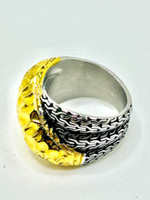 Load image into Gallery viewer, Dual Harmony Crossover Ring