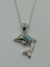 Load image into Gallery viewer, Little Larimar Dolphin