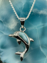 Load image into Gallery viewer, Little Larimar Dolphin