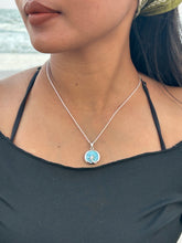 Load image into Gallery viewer, Palm Breeze Larimar Pendant