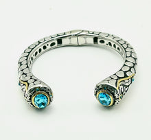 Load image into Gallery viewer, Azure Fang Bangle