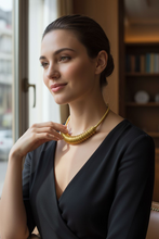 Load image into Gallery viewer, Eterna spiral necklace