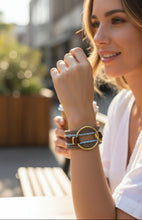 Load image into Gallery viewer, Bohemina Twist Wrap Bracelet