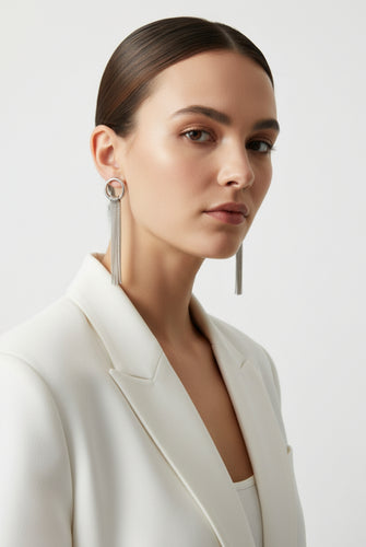 Linelink Drop Earrings