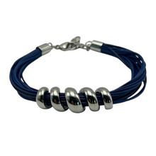 Load image into Gallery viewer, Blue Orbit bracelet