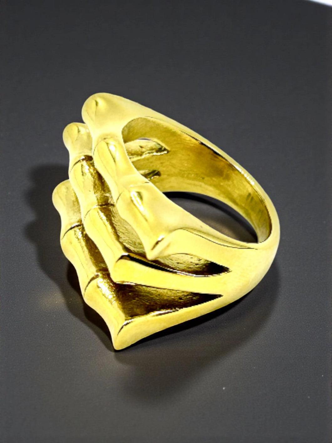 Eternal bamboo band ring