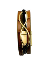 Load image into Gallery viewer, Gold Twist Wrap Bracelet