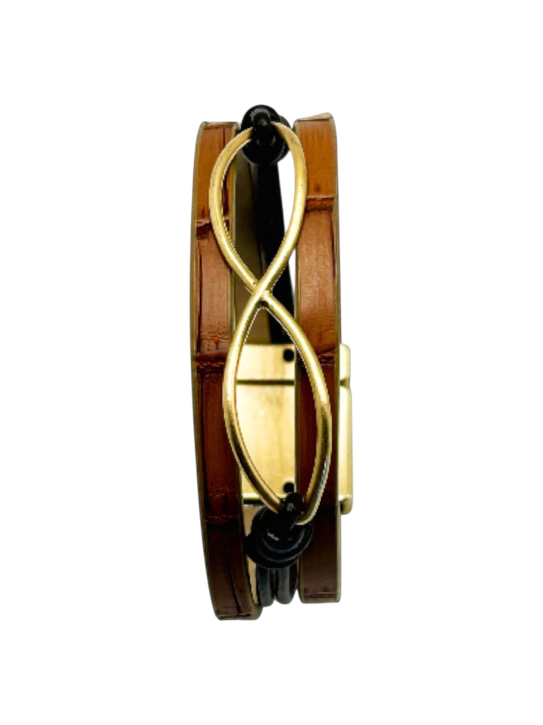 Gold Twist Wrap Bracelet