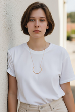 Load image into Gallery viewer, Moon halo pendant