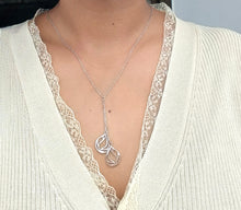 Load image into Gallery viewer, Duo leaf necklace