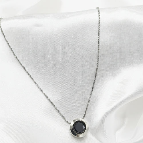 Obsidian Whisper Necklace