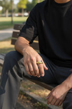 Load image into Gallery viewer, Dual Harmony Crossover Ring