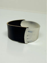 Load image into Gallery viewer, LOEWE FOU Leather &amp; Metal Cuff