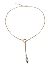 Load image into Gallery viewer, Dewdrop loop necklace