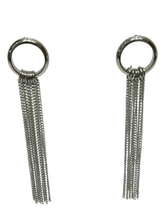 Load image into Gallery viewer, Linelink Drop Earrings