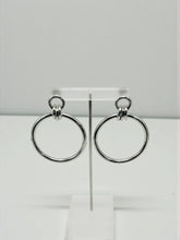 Load image into Gallery viewer, Knot Hoop Earrings