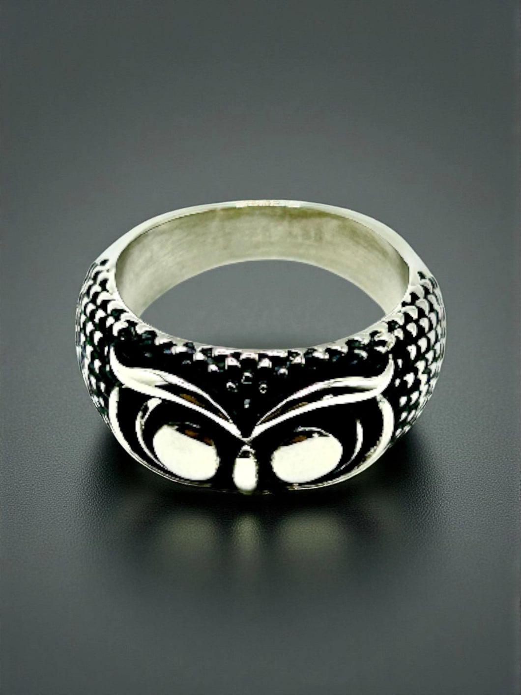 Owl Emblem Vintage Ring