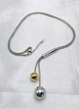 Load image into Gallery viewer, Two-tone sphere charm