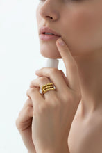 Load image into Gallery viewer, Eternal bamboo band ring